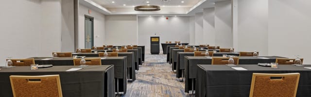 Sycamore Ballroom in Crowne Plaza Houston, TX: professional conference space for workshops.
