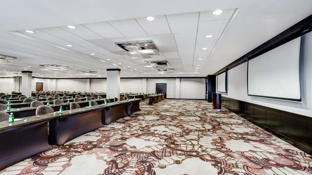 Sycamore Ballroom in Houston TX, theater-style seating for meetings and events.