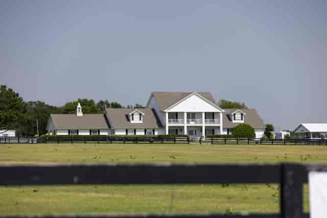 Spacious farmhouse venue at Southfork Ranch for weddings and corporate events.