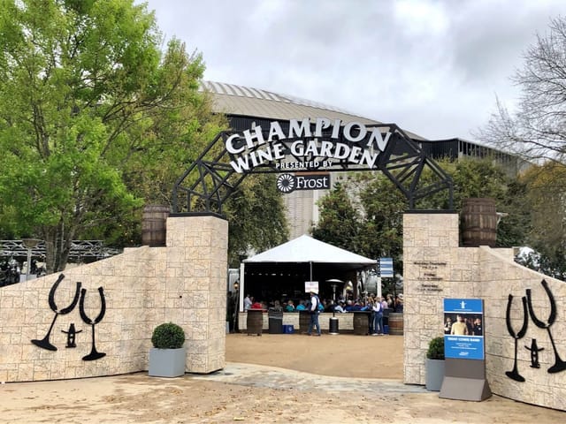 Houston Rodeo Champion Wine Garden ...