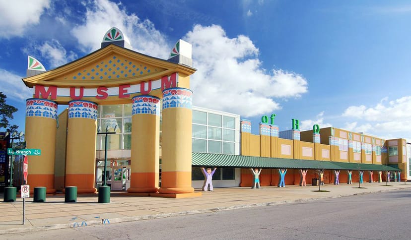 Colorful Celebrations Room at Children’s Museum Houston, perfect for creative events and gatherings.
