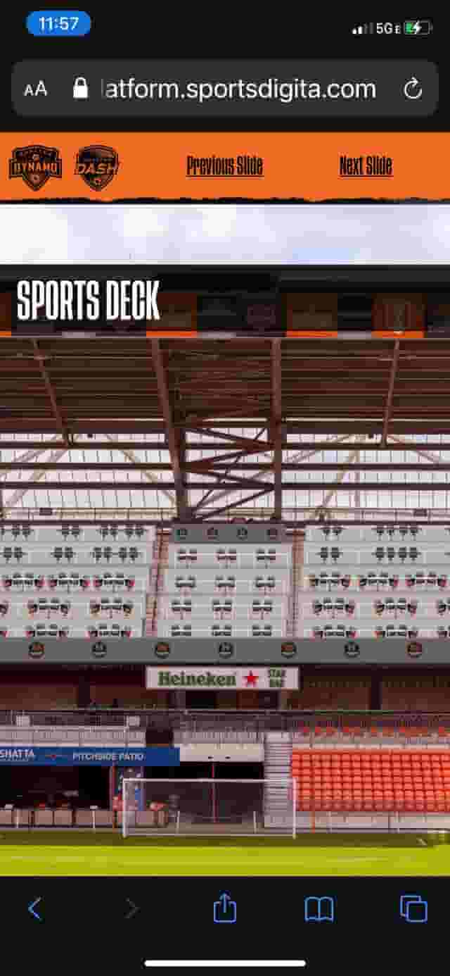 Sports Deck Rails