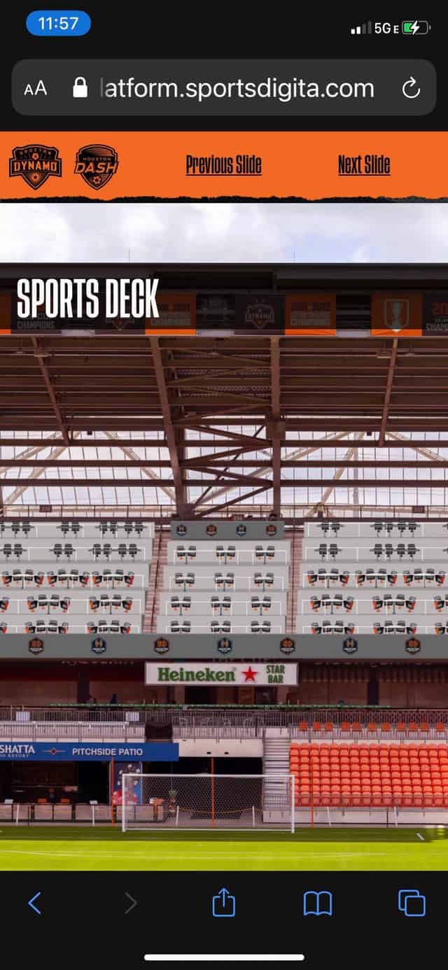 Sports Deck Rails