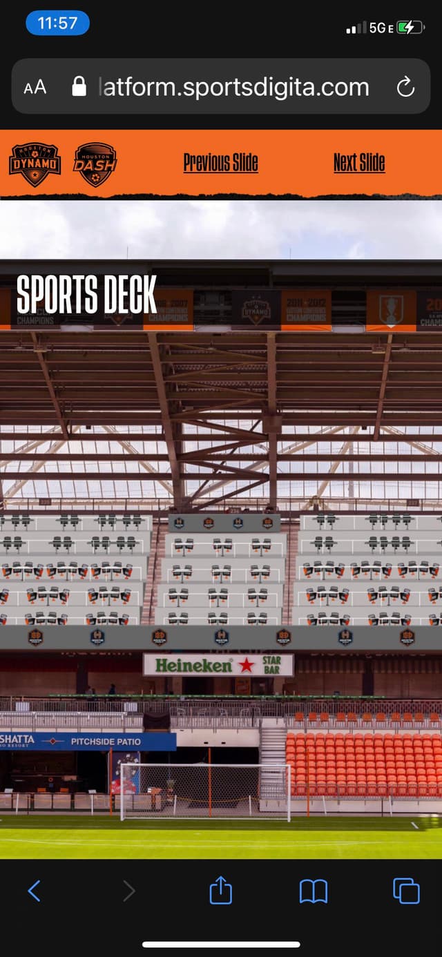 Sports Deck Rails