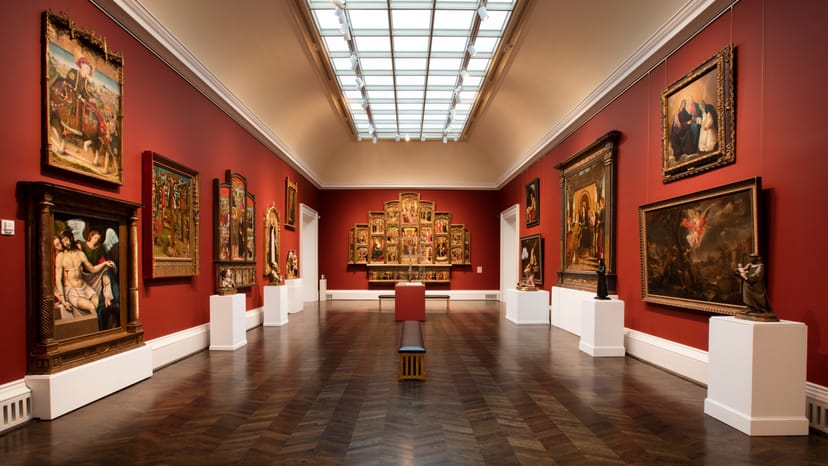 Algur H. Meadows Founder’s Room at Meadows Museum, elegant gallery for art events.