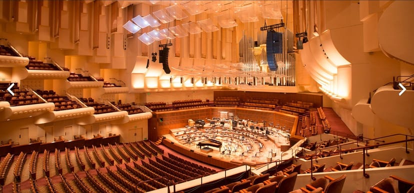 Loge Terrace at Morton H. Meyerson Symphony Center, featuring tiered seating for concerts.