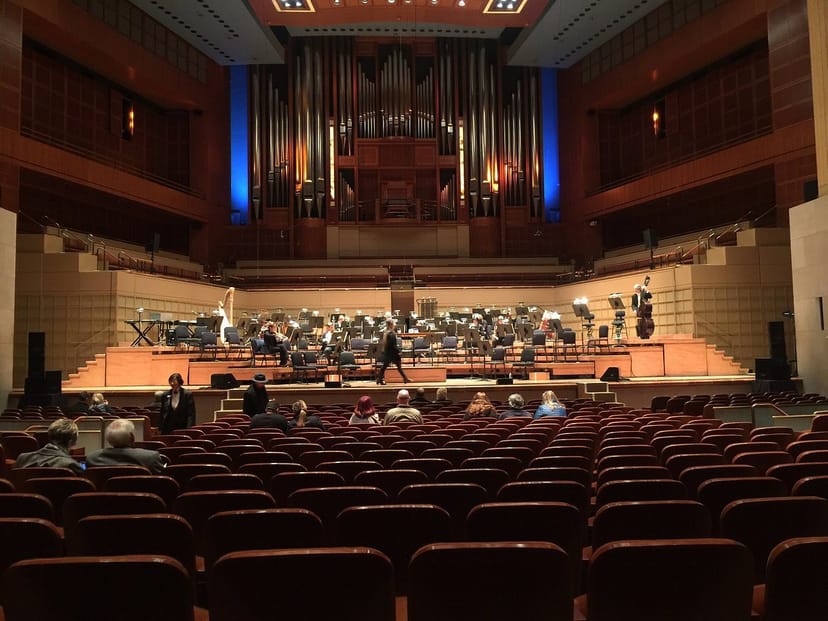 Loge Terrace at Dallas Symphony Orchestra, elegant concert hall for gala performances.