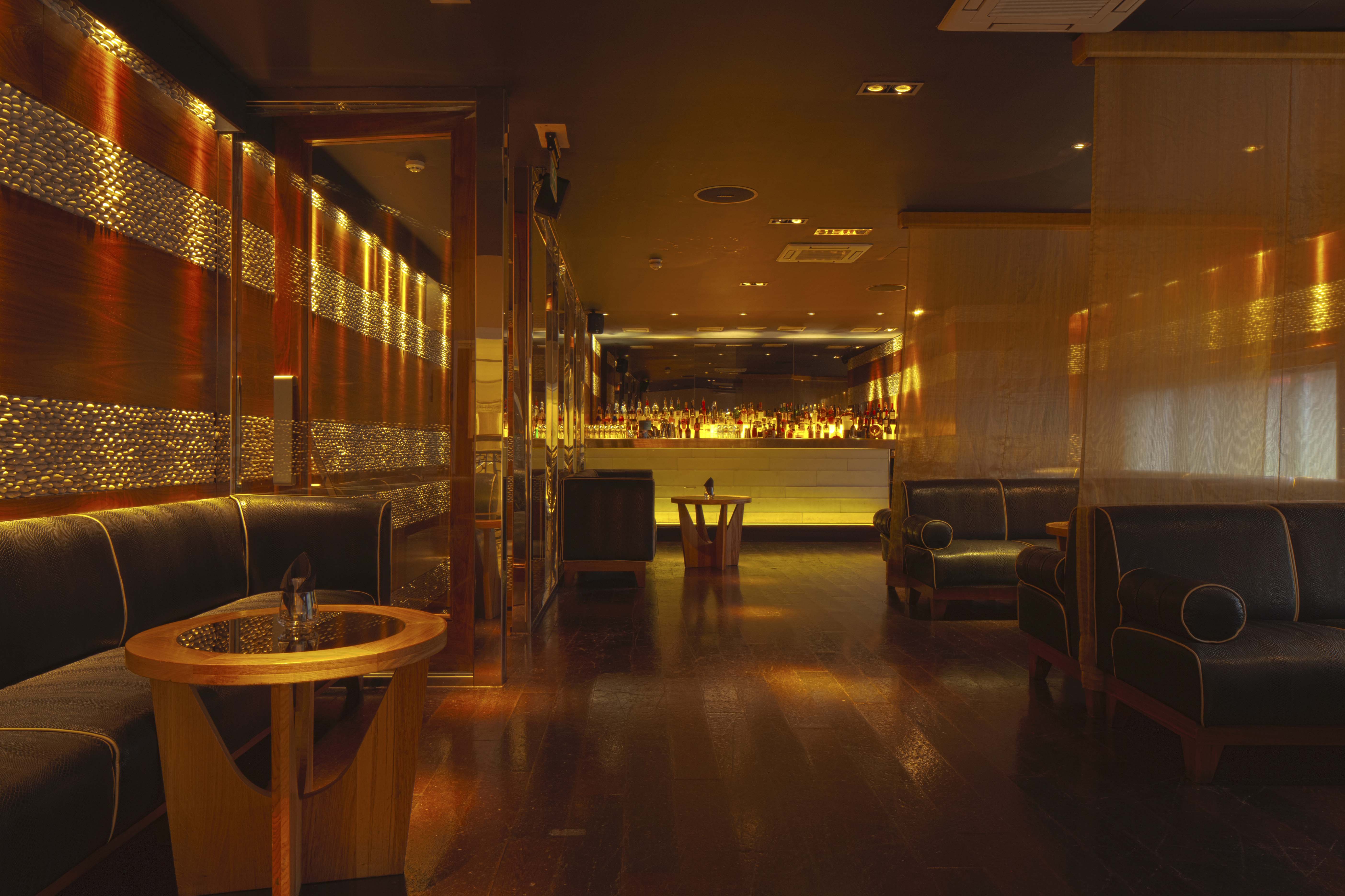 Mezzanine Bar at Mint Leaf Lounge: elegant decor for intimate networking events. - Banner