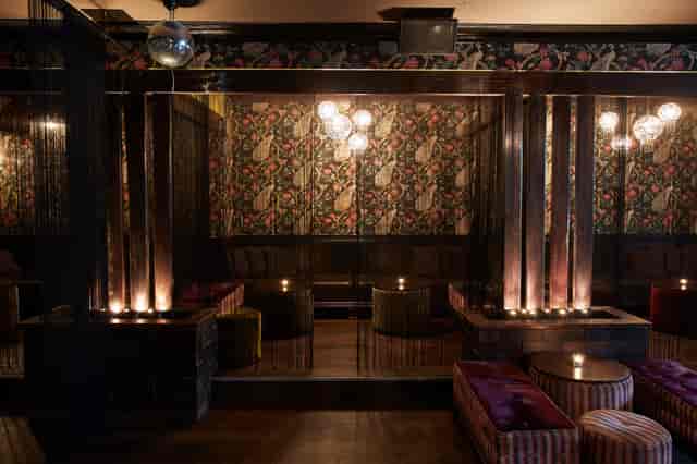 Elegant lounge at The Emerald Peacock, ideal for cocktail receptions and networking events.