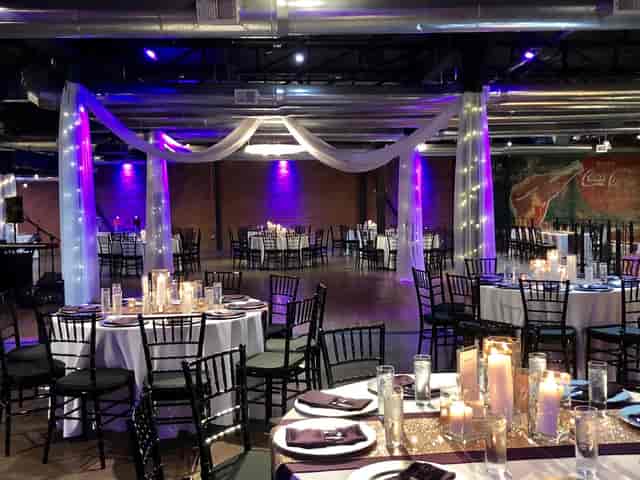 Sophisticated 3rd Floor Penthouse event space with elegant seating and ambiance.