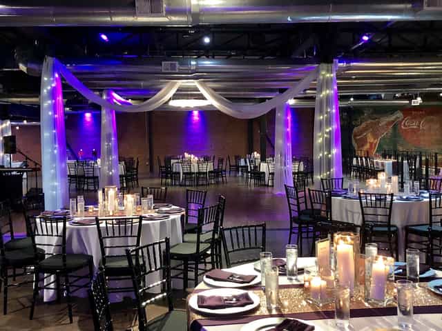 Sophisticated 3rd Floor Penthouse event space with elegant seating and ambiance.