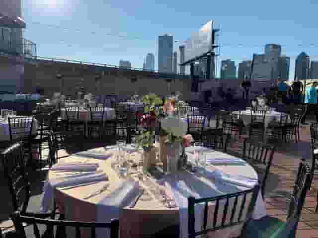 Rooftop deck