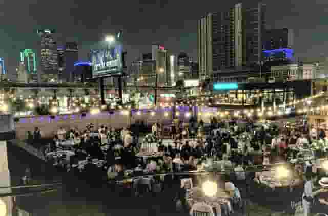 Rooftop deck