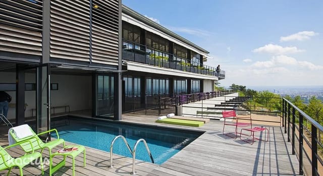 Modern l'Atelier venue at Ermitage Hotel with terrace, ideal for events and networking.