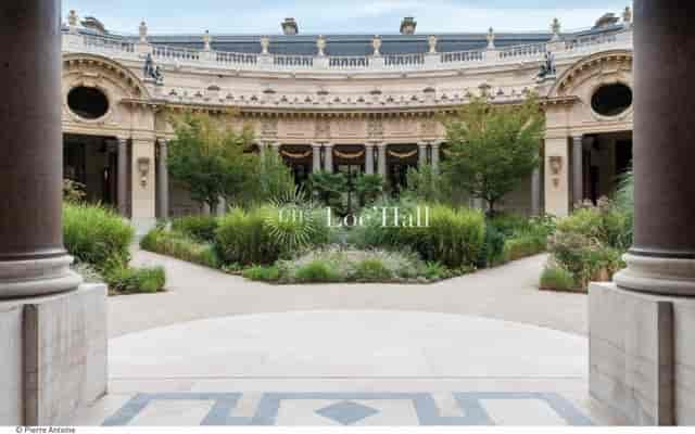 South Gallery and Pavilion in Petit Palais: elegant outdoor courtyard for events and celebrations.