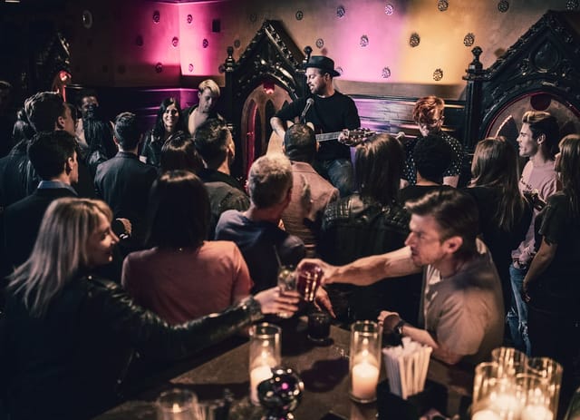 Foundation Dining Room at House of Blues Dallas, intimate live music event setting.