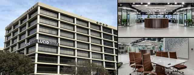 Medium-Large Team Suites in Lucid Private Offices, sleek venue for meetings and events.