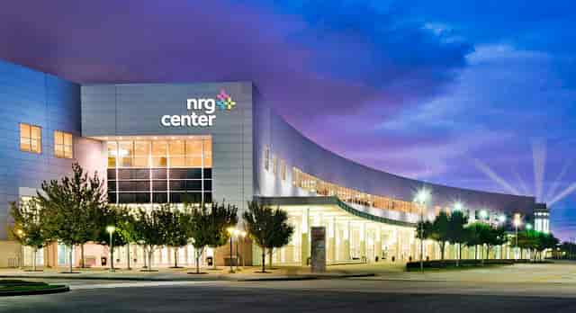Modern NRG Center Hall A venue, sleek design ideal for conferences and exhibitions.