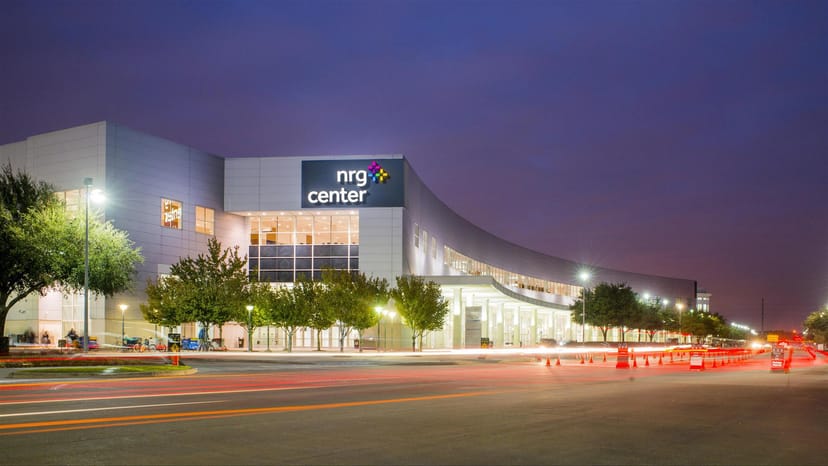 NRG Center at NRG Park, modern venue for events and conventions, ample parking accessibility.