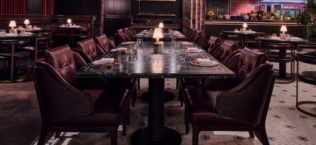 Elegant dining in Kuwait's Al Zahra at The Meat Co. for upscale events and meetings.