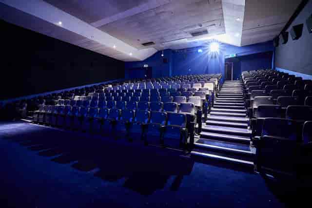 ODEON London Tottenham Court Road auditorium with tiered seating, ideal for screenings and events.