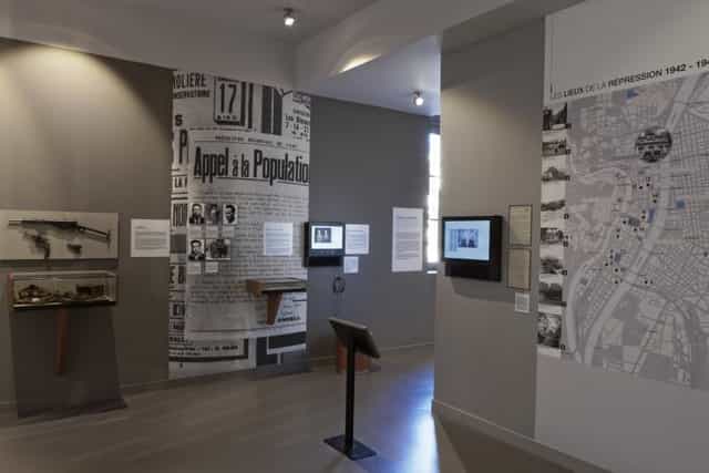 Exhibition Hall at Centre d'histoire for educational events and historical workshops.