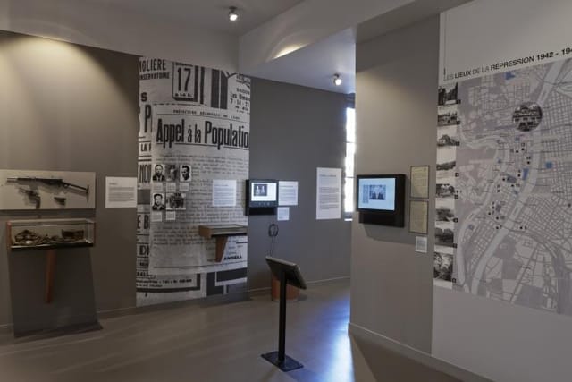 Exhibition Hall at Centre d'histoire for educational events and historical workshops.