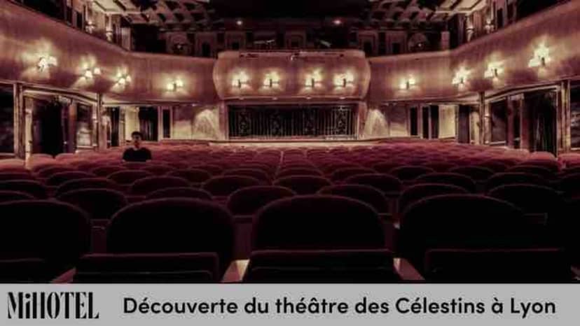 Elegant Cinéma des Célestins interior with plush seating, ideal for corporate events and performances.