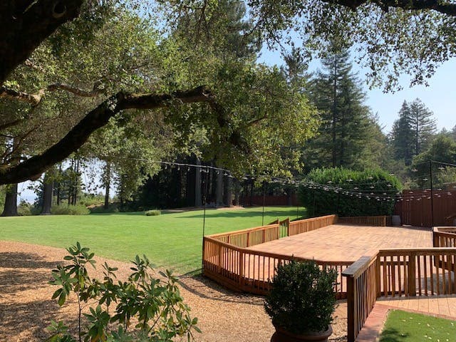 Redwood Deck