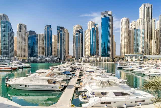 "Club House Marina, Dubai: luxury waterfront venue for corporate events and networking."