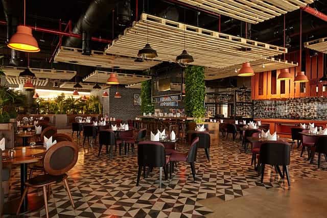 Private Dining Room at Park Regis Business Bay, elegant decor for events and gatherings.