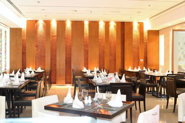 Elegant dining venue in HUES Boutique Hotel for intimate gatherings and corporate events.