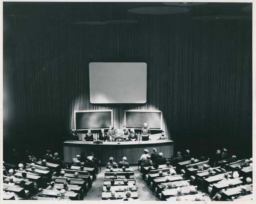 "Ian Wark Theatre in Shine Dome, spacious conference room for keynote events."