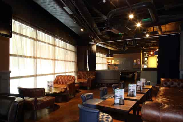 ABO Lounge at All Bar One - The O2, modern space for networking events and meetings.