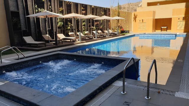 Outdoor swimming pool