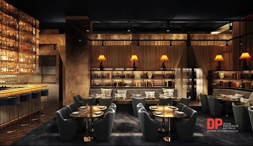 Function Room at Hunter & Barrel: elegant space for corporate events and gatherings.