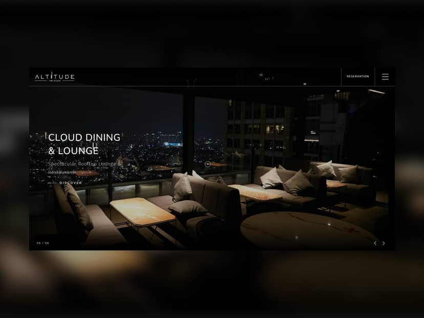 Cloud Dining & Lounge: elegant rooftop venue with city views for upscale events and meetings.