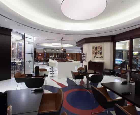 Gulf Auditorium in Dubai Opera: elegant restaurant for networking events and private dinners.