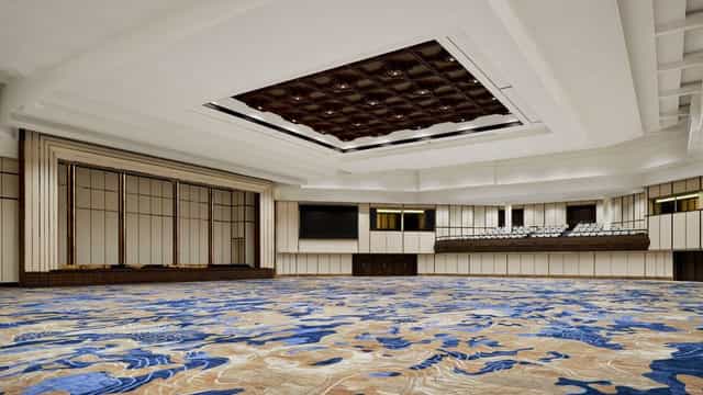 Spacious meeting room with high ceiling at The Westin Resort Nusa Dua, Bali, ideal for events.