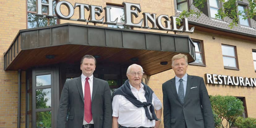 Professional gathering at Restaurant Papillon, Hotel Engel, perfect for events and networking.