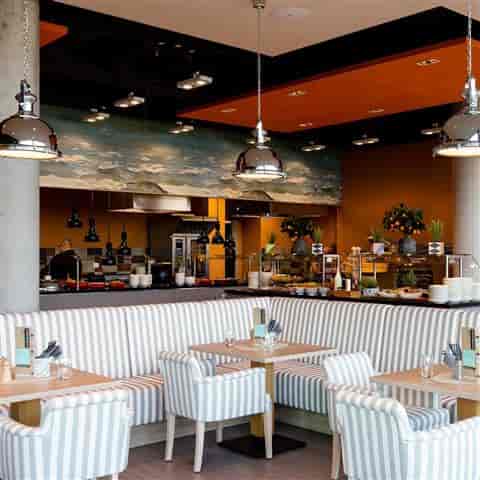 Buffet Restaurant for breakfast and halfboard
