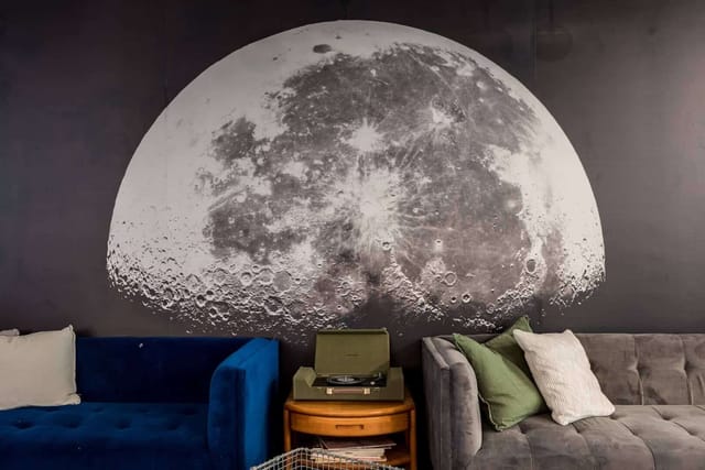SpaceMind Celestial Event Mural