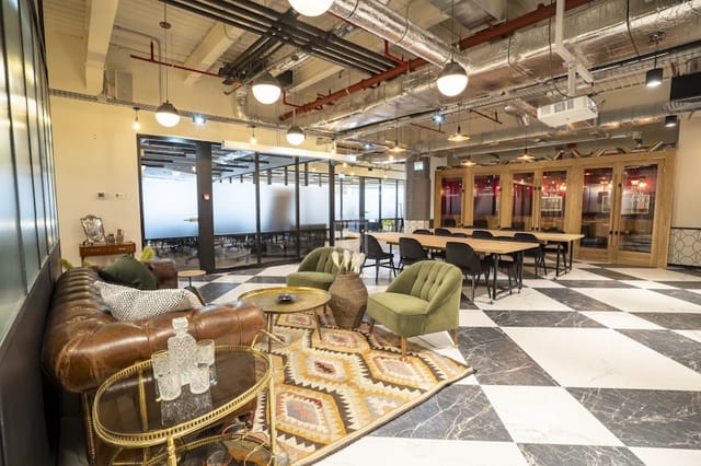 Mindspace Victoriei event space, modern, flexible seating