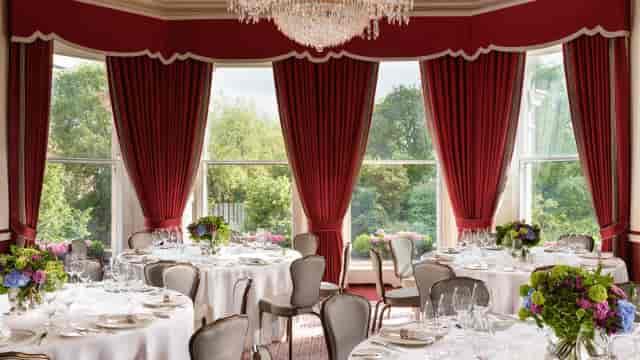 Elegant banquet setting in The Shelbourne, ideal for weddings and corporate events.