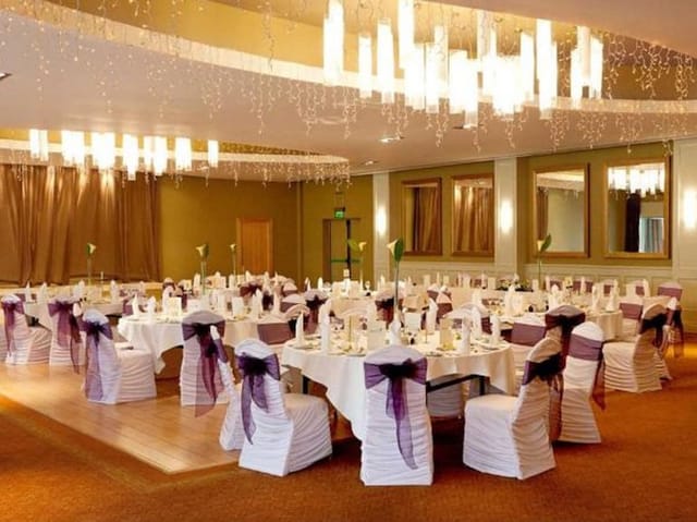 Elegant ballroom at Parkview Hotel, perfect for weddings and corporate events.