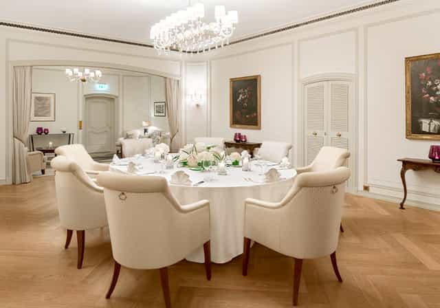 Haerlin Salon event dining, Vier Jahreszeiten elegance