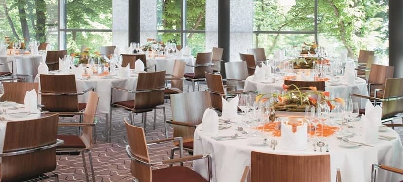 Mövenpick Hamburg gala, banquet, event space, natural light