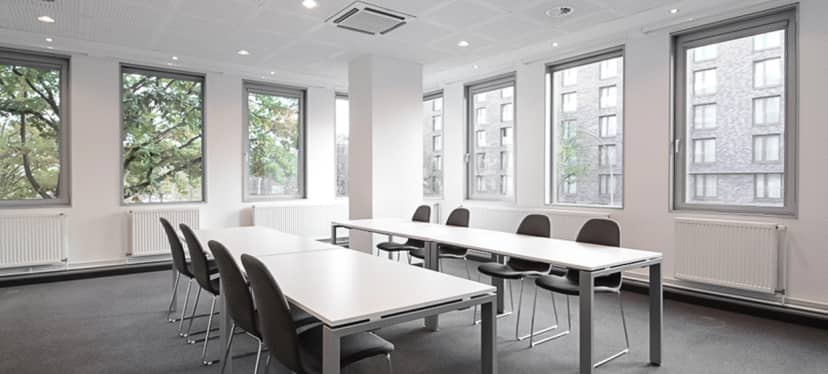Modern meeting room, IBZ Berlin, event setup