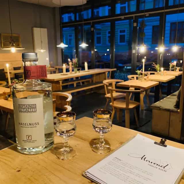 Rustic tasting dinner event, Marend Tiroler Küche