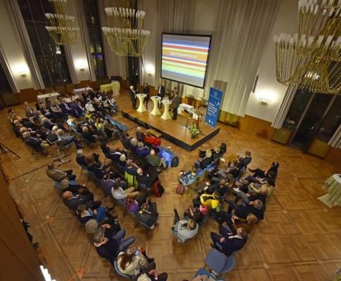 Elegant panel discussion, Reimarus-Saal, conference, networking